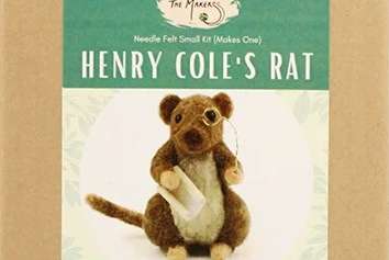 Henry Cole's rat needle felt kit