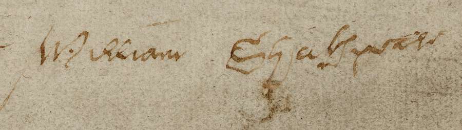 Shakespeare's signature