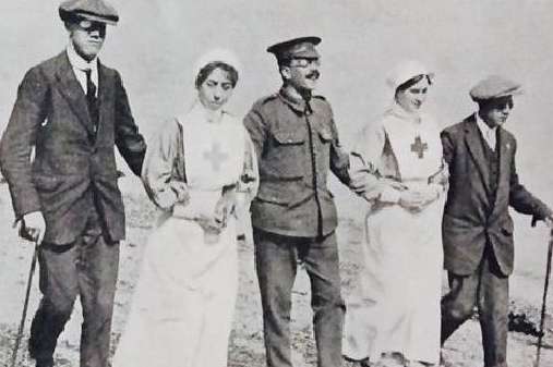 A group at St Dunstan's, Torquay