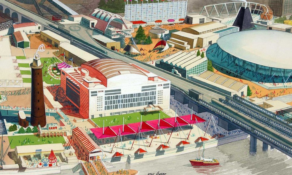 An illustration of the Festival of Britain