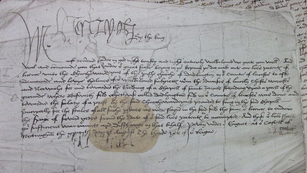 Hand written manuscript