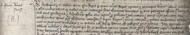 Handwritten manuscript in Latin