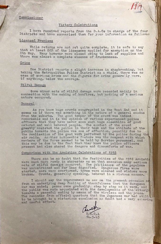 Typewritten document with headings including 'Licensed Premises' and 'Wilful Damage'.