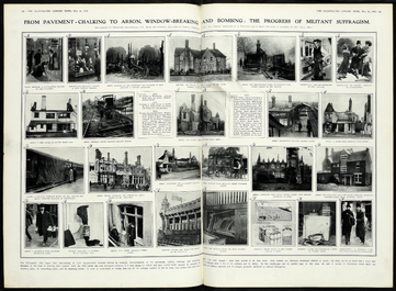 A double-page spread from the Illustrated London News.