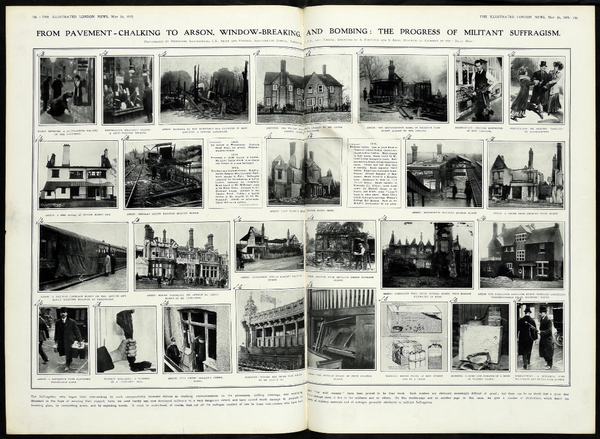 A double-page spread from the Illustrated London News.